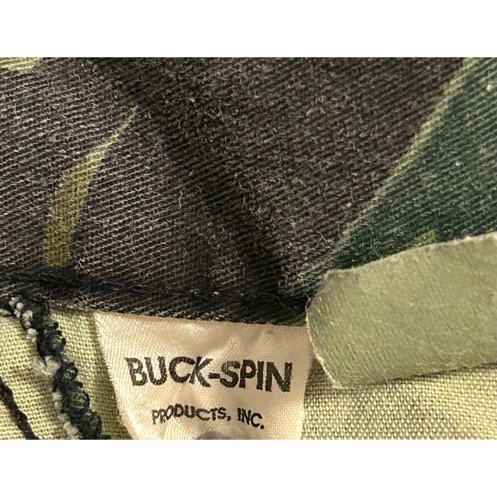 Vintage Buck-Spin Tiger Stripe Camouflage Hunting Combat Trousers Jacket Set - Picture 6 of 12